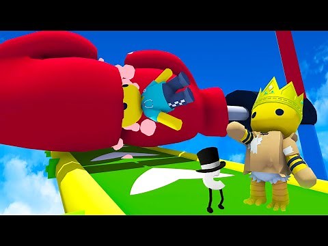 We Get Crushed in the New Arcade Games in Wobbly Life Multiplayer!