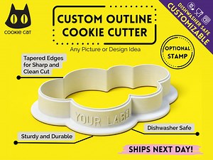 Express Custom Cookie Cutter, Personalized Fondant Cutter, Any Shape Cookie Cutter, Custom Design, Dishwasher Safe - Etsy