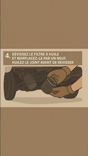 Voici comment faire une vidange en 6 étapes