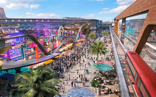 F1サウジの新コース「キディヤ・スピードパーク・トラック」公開、目玉は20階建ての高さのターン1”ブレード” | Formula1-Data / F1情報・ニュース速報解説