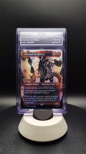 Urabrask the Hidden numbered to /500 Multiverse Legends (2023) AOG 10
