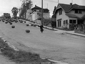 #MovieMonday ‘What! No Beer?’, 1933 borrows from the chase scene of ‘Seven Chances’, 1925 in what proves to be the high point of a movie that is otherwise difficult to love. It was the only creative contribution Buster Keaton was allowed. MGM parted company with Buster shortly before the picture was released. busterkeaton.org/the-worst-mistake | Buster Keaton