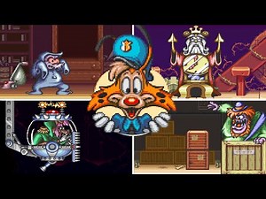 Bonkers (SNES) All Bosses (No Damage)