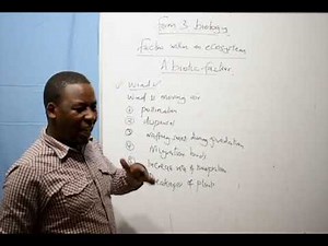 Form 3 - Biology (A Biotic Factor )