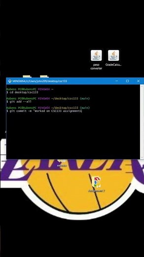 Push Code to GitHub using Command Line (Terminal) #java #computerscience #coding #collegemajor