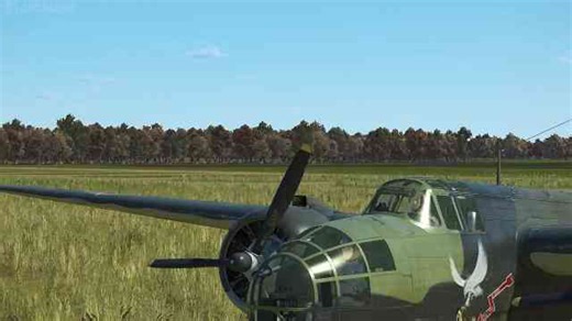 A-20 Bomber Down! Forced Bailout in IL-2 Sturmovik