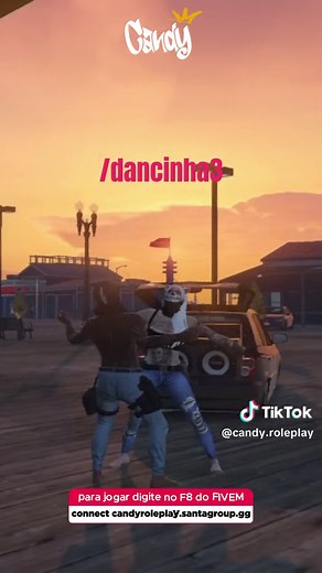 Dancinhas de casal candy #gta #fivem #paulinholoko #candypkrl #candyroleplay