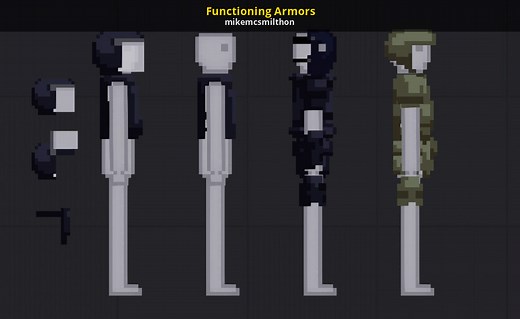 Functioning Armors Mod for People Playground | PP Mods