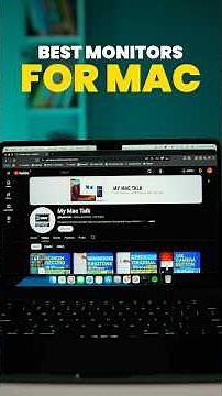 Best Monitor for Mac, Mac Mini, MacBook Air, MacBook Pro - External Display for MacBook