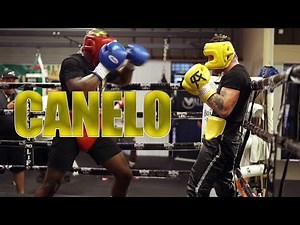 Canelo Incredible Defense Having Fun During Sparring Session