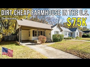 5 Dirt Cheap Tennessee Farmhouses | Hidden Gems For Sale Right Now!