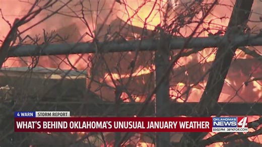 What's behind Oklahoma's unusual January weather