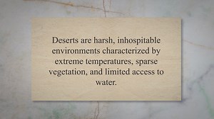 Evolutionary adaptations in desert animals