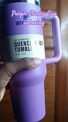 Purple Stanley Cup Unboxing | Stanley Cup | Stanley Tumbler #stanleycup #shorts