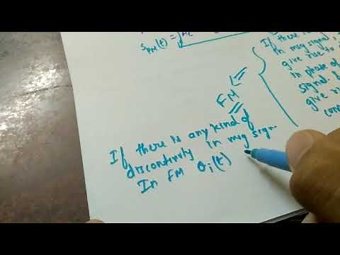 Frequency Modulation AND Phase Modulation(Mathematical equations with derivation )