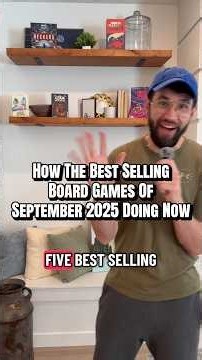 Here’s how the 5 Best Selling Board Games from September of 2025 are Performing Now! #boardgames
