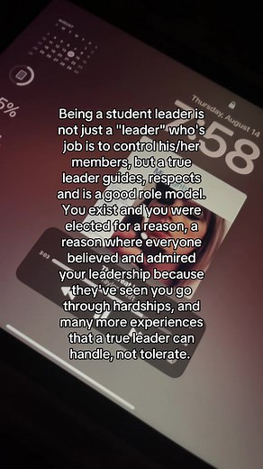 The Essence of Student Leadership and Role Models