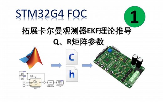 STM32G4 Simulink FOC开发实战—拓展卡尔曼观测器EKF理论及建模