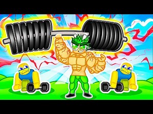 ich werde 0.000001% ROBLOX SPIELER im BODYBUILDING SIMULATOR!