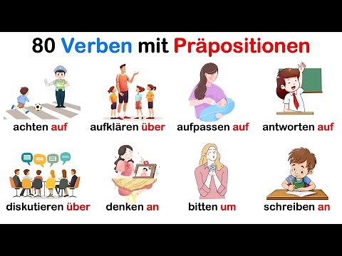 Verbs with Prepositions | Learn German | Speaking & Listening | A1-B1 | German for Beginners
