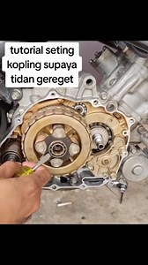 Tutorial setting riset ulang kopling motor Sonic CBR cb 150R GTR Atau jenis motor kopling lainnya | Mekanik Motor