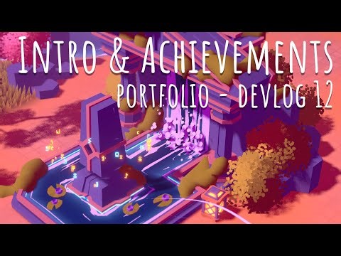Intro & Achievements - Portfolio - Devlog 12