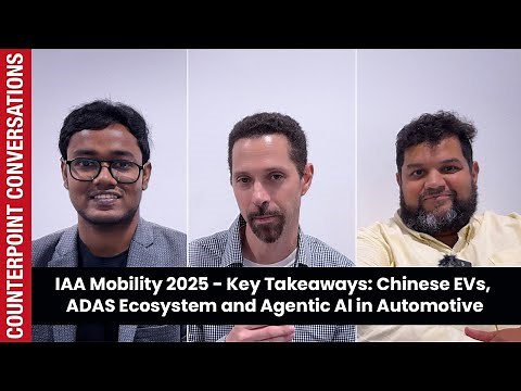 IAA Mobility 2025 Key Takeaways: Chinese EVs, ADAS Ecosystem and Agentic AI in Automotive