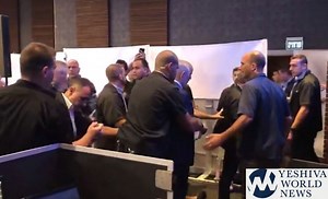 DRAMATIC FOOTAGE: Netanyahu Pulled Off Stage As Red Alert Sirens Blare in Southern Israel