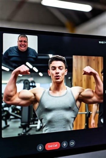 [Male Body Swap] Stealing gym trainer's body