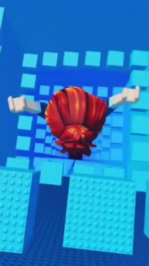 Falling down from sky fall tower #skyfalltower#roblox