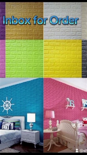 3D Brick Wall Sticker 🧱 | Self-Adhesive Foam Panel (77×70cm)