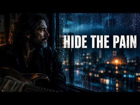 CRYING IN THE RAIN - When You Hide the Pain Behind the Rain - Blues Rock