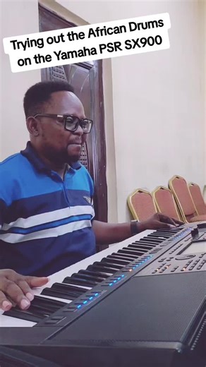 Trying African Drums | Yamaha PSR SX900 Keyboard