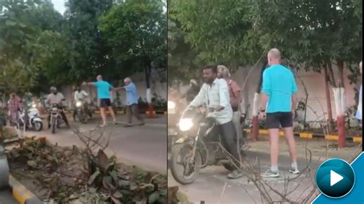 Viral Video: फूटपाथवर बाइक चालवायची नसते! पुणेकरांना विदेशी नागरिकाकडून नागरी शिस्तीचे धडे