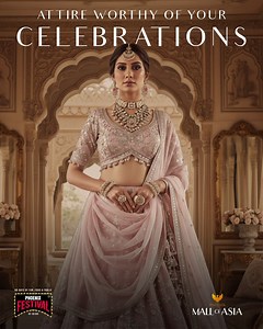 This festive season, immerse yourself in elegance that’s Timeless by Design. ✨ Explore a stunning collection of traditional ethnic styles with a modern twist — only at Phoenix Mall of Asia. 🛍️ From graceful drapes to vibrant ensembles, light up every celebration in style. Join the Phoenix Festival, shop your favorites, and create unforgettable festive memories. 💫 #TimelessByDesign #PhoenixFestival #FestiveSeason #PhoenixMallOfAsia #EthnicElegance #CelebrateInStyle #TraditionMeetsTrends #ShopTh