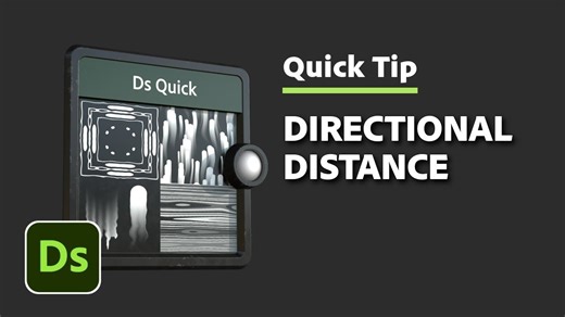 探索DirectionalDistance节点 Substance 3D Designer 设计师快速提示 #35