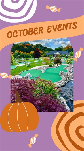 October is packed with fun at Ninja Golf!  From scavenger hunts to s’mores, costume contests, and more — there’s something for everyone all month long! | Ninja Golf | Facebook