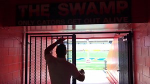 Tim Tebow and Laura Rutledge entering The Swamp! #SECNation | SEC Network