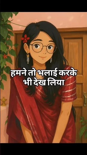 हमने तो भलाई करके भी देख लिया #viral #love #viralvideo #treanding #short #shortvideo #shorts