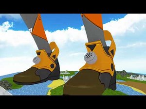 【MMD 巨大娘 giantess】巨大化する11号