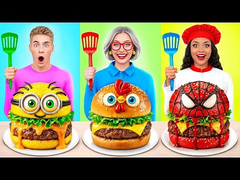 Me vs Grandma Cooking Challenge | Amazing Food Hacks by Multi DO Challenge