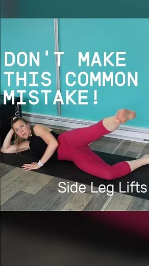 Physical Therapist Reveals: The Right Way to Do Side Leg Lifts 🦵💯 #InjuryPrevention