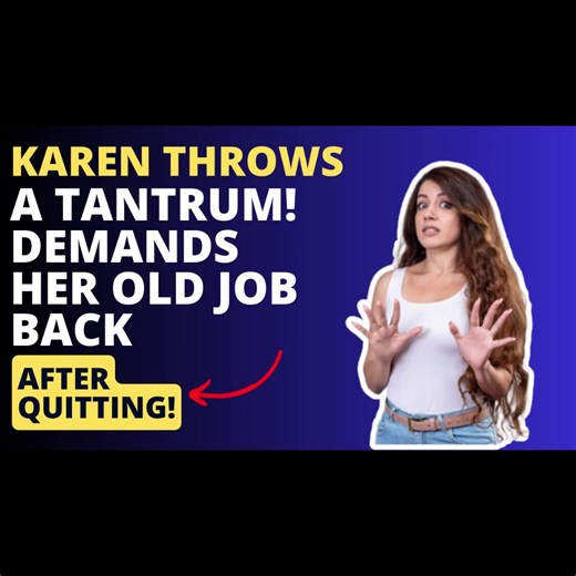 18K views · 401 reactions | Reddit Stories-Karen Throws A Tantrum! Demands Her Old Job Back After Quitting!.mp4 . . . . . #familydrama #familytherapy #familyissues #datinglife #relationshiptips #relationshipadice #relationshipmemes #RedditAITA #reddit #redditmemes #redditposts #redditthread #redditpostings #redditreadings #redditreadings #redditstorytime | Reddit Real Life Stories | Facebook