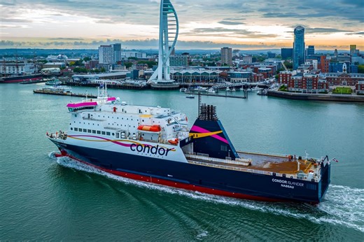 Take a tour inside the ferry which will whisk you off to a paradise island