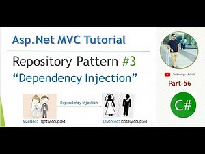 Part 56- Repository Pattern - 3 - Dependency Injection using Microsoft Unity