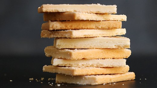 Four ingredients are all you need to make these buttery soft shortbread cookies. https://trib.al/daVl5v2 | Martha Stewart