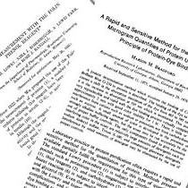 Video: Photometric Protein Determination: Bradford Assay