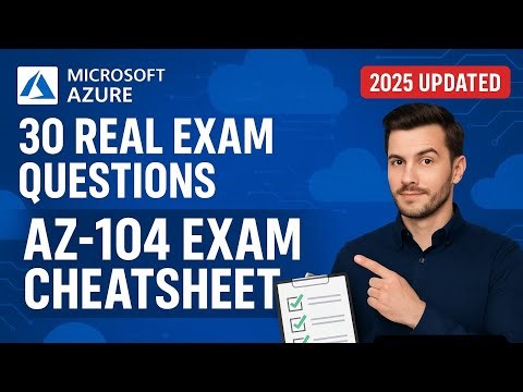 Microsoft Azure Administrator ( AZ-104) Exam questions : Manage Identities and Access management