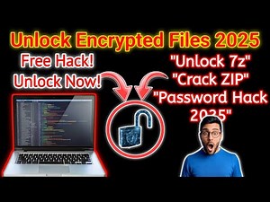 How to Unlock Encrypted 7z, ZIP & RAR Files Without Password (Brute Force Guide 2025) | AET
