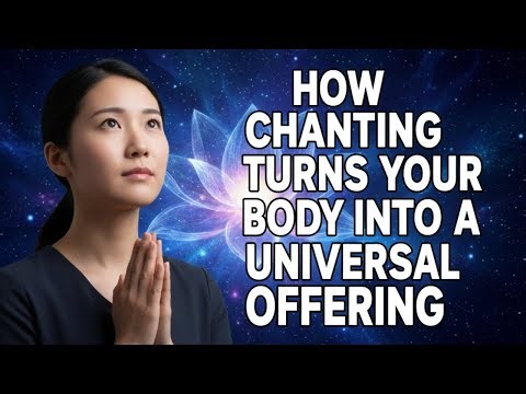 How Chanting Turns Your Body Into a Universal Offering?